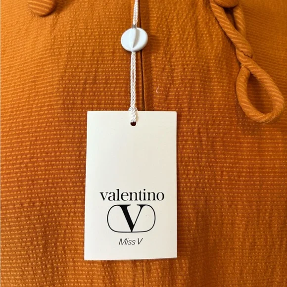 Valentino Women's Orange Blouse